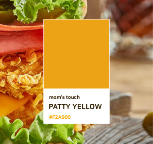 mom’s touch PATTY YELLOW #F2A900